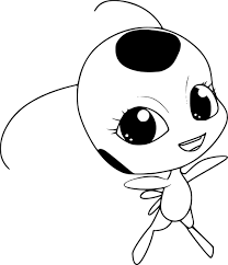 Miraculous Ladybug Coloring Page Ladybug Coloring Page Miraculous Ladybug Anime Coloring Pages