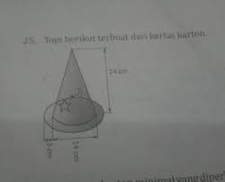 We did not find results for: Luas Karton Minimal Yang Diperlukan Untuk Membuat Topi Tersebut Adalah Sebutkan Mendetail