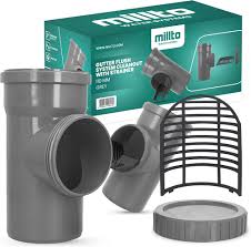 Filtro per tubo di scarico, DN 100, Ø 110 mm, grigio, con ...