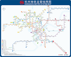 杭州交通地圖的圖片