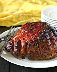 Your Guide For How To Cook A Smoked Ham With Maple Spiced Glaze Perfect For Your Holiday Table Refined Sugar Free Smoked Ham Smoked Ham Recipe Gammon Recipes