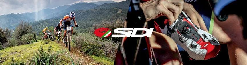 Motorcycle boots from SIDI and competing brands lined up side by side