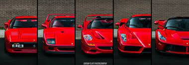 5 Generations Of Ferrari Supercars Super Cars Ferrari 288 Gto Ferrari