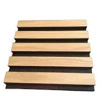 Acoustic Pet Felt Wooden Wall Slats Veneer MDF Decorative Building Material  Ceiling Polyester Fiber Fabric Soundproofing Panel Eco Friendly