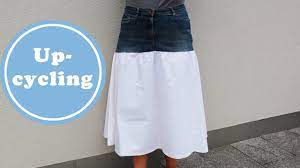 Aus der jeans einen rock zu machen war eine super idee. Rock Aus Alter Jeans Nahen Ein Schnelles Diy Projekt Youtube