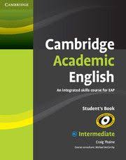 Cambridge Academic English B1 Intermediate Student S Book Dvd And Audio Available Teaching College Students Teacher Books English Words