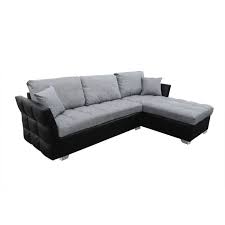 Votre salon vous l'aimez convivial et agréable, prêt à accueillir convenablement tous ceux qui vous rendent visite ? Canape D Angle Reversible Valentine 4 Places Gris Noir Achat Vente Canape Sofa Divan Soldes Sur Cdiscount Des Le 20 Janvier Cdiscount