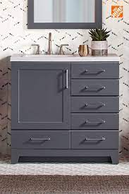 Ubesgoo under sink storage bathroom vanity with 2 doors traditional bathroom cabinet space saver organizer 23.6 x 11.4 x 23.6 (l x w x h) white (pedestal sink) average rating: The Home Depot Has Everything You Need To Complete Your Bathroom Projects Shop Bath Savings On The Perfect Vani Bathrooms Remodel Tiny Bathrooms Restroom Tile