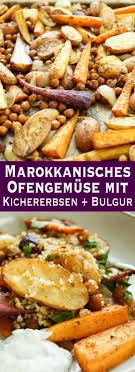 Ein Einfaches Rezept Fur Marokkanisches Ofengemuse Mit Gerosteten Karotten Und Kartoffeln Dazu Kichererbsen Rezepte Kichererbsen Rezepte Vegetarische Gerichte