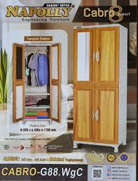 Walaupun kuat jika mempertimbangkan kualitasnya tersebut maka banyak yang beralih ke lemari dari plastik. Gambar Lemari Plastik Gantung