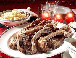 We do go more traditional on christmas eve, with something like stuffed game hens, lamb chops, etc. Recipe Pinnekjott Traditional Norwegian Christmas Dinner Scandikitchen