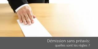 Vous pouvez télécharger le modèle word gratuit de cette lettre de démission à la fin de cet article. Demission Sans Preavis Quelles Sont Les Regles