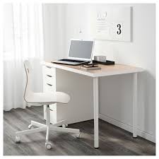 Linnmon Alex Table White White Stained Oak Effect White Ikea Canada Ikea Home Office Design Home Office Decor Home Office Organization
