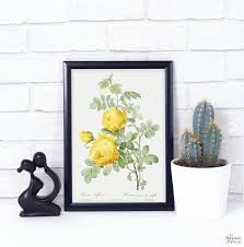 Free printable number 6 stencils (six templates). Beautiful Free Printable Vintage Rose Illustrations The Navage Patch