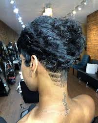 Dark hair can be pretty simple to style, especially as it usually looks incredible without needing to do too much about it. Easy Short Hairstyles For Black Women 2019 Short Haircut Com
