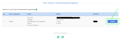 Section S Active Pharmaceutical Ingredient Api