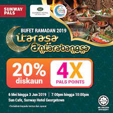 Sunway hotel phnom penh, phnom penh. Sunway Pals Promotions 4x Pals Points 20 Off On The Ramadan Buffet