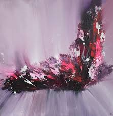 127,000+ vectors, stock photos & psd files. Landscape Painting Art Purple Pink Black Flowers O Painting By Iveta Zaharova Karkla Artmajeur