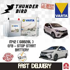 One main and one auxillary. Buy Varta M42 60b20l Efb Stop Start Battery Bezza Advance Myvi Eco Idle Nissan Serena Hybrid Free Gift Seetracker Malaysia