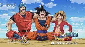 one piece x dragon ball x toriko best crossover two episodes these three have da power to rule da werld かわいいイラスト アニメ かわいい