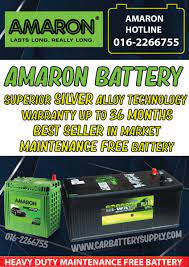 Written by car bibles staff. Amaron Car Battery Supply Malaysia On Twitter Amaron Battery Superior Silver Alloy Technology Warranty Up To 36months Best Seller In Market Heavy Duty Maintainer Free Battery Whatapps 016 2266755 Amaron Amaronmalaysia Amaronkl Amaronbateri