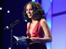 Image result for image of Kerry Washington at the Vanguard Award at the 2015 GLAAD Media Awards