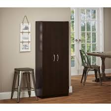 Maybe you would like to learn more about one of these? Double Door Storage Pantry Espresso Walmart Com Walmart Com