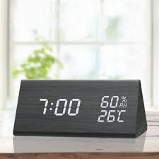 Best Desktop Clock With Alarm Digital Table Clocks Dissection Table In 2020 Digital Table Clock Led Alarm Clock Electric Clock