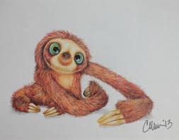 The Croods Belt Sloth Art Sloth Drawing Cute Drawings