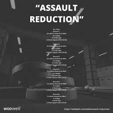 Assault Reduction Workout Crossfit Wod Wodwell Crossfit Workouts At Home Wod Crossfit Wod Workout