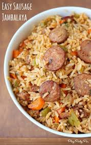 Today We Have A Delicious And Easy Recipe From Britni I Am So Excited Because I Love Cajun Food And This Lo Sausage Jambalaya Recipe Jambalaya Recipe Recipes