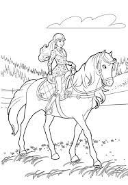 Set off fireworks to wish amer. Cool Coloring Barbie Horse Riding Which You Can Print On An A4 Sheet Or Color Online And Horse Coloring Pages Disney Princess Coloring Pages Coloring Pages