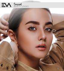 lentilles esthétique Eva light gray