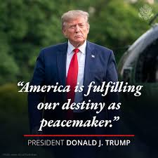 President Trump: the United States is also working to end the war in  Afghanistan – and we are bringing our troops HOME. America is fulfilling  our destiny as peacemaker. #UNGA