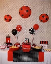 Black And Red Dot Ladybug Ladybug Ladybug Birthday Party Ladybug Party Decorations Ladybug Birthday
