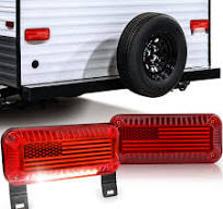 LINKITOM RV Tail Light Kit - LED Brake/Turn/Reverse Lights, Side Markers &  Porch Light, IP67 Waterproof