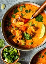 Thai Red Curry Chicken Soup Whole30 Paleo Low Carb All The Healthy Things Recipe Red Curry Chicken Curry Soup Recipes Curry Chicken
