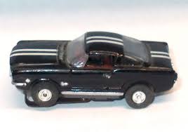 Vintage Aurora Ho T Jet Ford Mustang Slot Car Slot Cars Ford Mustang Ho Slot Cars