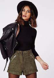 19 Reasons To Spend Your Spring In Suede Cool Outfits Suede Shorts Outfit Fashion