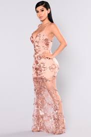 When i go to work, i typically wear a sweatshirt, jeans, and adidas or chucks: Rose Gold Dress Fashion Nova