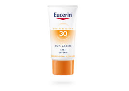 Eucerin Sun Creme Spf 30 A Sun Creme For The Face That Combines High Uv Protection With Cell And Dna Protection This Easily Absorbed Creme Is Dry Skin On Face Dry Skin