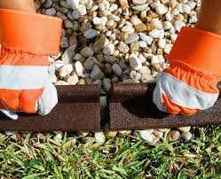 Buy rubber garden edging & kerbing. Ecoborder 1 2 M 4 Ft Landscaping Edging 6 Pack Costco