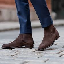 Maybe you would like to learn more about one of these? Thecuff Co Featuring Our Chelsea Suede Boots Around The Streets Of New York Model Availabl Brown Suede Chelsea Boots Mens Suede Ankle Boots Chelsea Boots Men