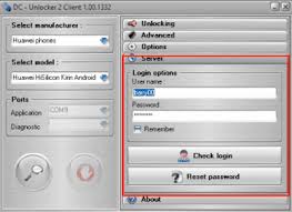 روی گزینه server کلیک کرده، نام کاربری و رمز عبور را وارد کنید و وصل شوید. How To Unlock Bootloader On Any Huawei Smartphone Official And Unofficial