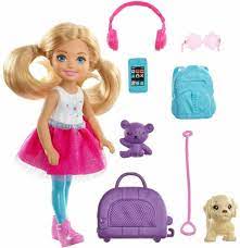 Barbie Chelsea Travel Doll Kid Girl Toy Gift Sets De Barbie Munecas Barbie Casa De Barbie
