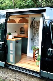 this incredible van makeover features clever diys you can steal for any small space van life diy tiny house camper van life