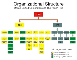 Organizational Structure Davao Unified Corporation And The Paper Tree 1 Jpg 2640 2040 Organizational Chart Organizational Structure Organizational