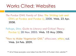 Follow the link to go to the university of purdue's writing lab website. How To Cite A Website In Apa Format Purdue Owl How To Wiki 89