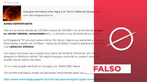 Susan hall august 8, 2021 3 min read. Noticia Falsa Sobre Tormenta Solar Es Difundida Por Whatsapp Y Facebook Hace Ya Varios Anos La Republica