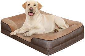 The waterproof cover is unreservedly washable and dryable. Amazon Com Heeyoo Waterproof Orthopedic Dog Bed Large Memory Foam Pet Beds Pillow With Removeable Machine Washable Cover And Non Slip Bottom Great For Older Dog And Dogs With Arthritis Kitchen